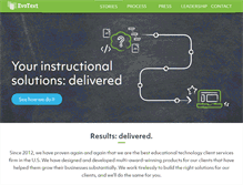 Tablet Screenshot of evotext.com